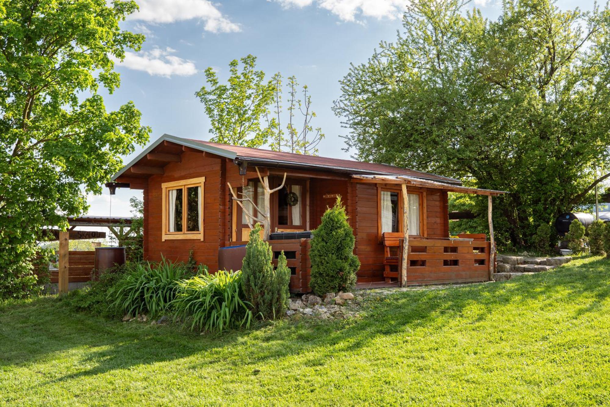 Cozy Wood Hut On The Farm Villa Trebivlice Dış mekan fotoğraf